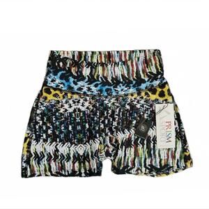 PrismSport Women’s Shorts‎ Multicolor Dri Flex Fabrics Made in USA Size S NWT